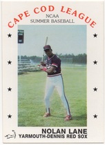 1988 P & L Promotions Cape Cod League #46 Nolan Lane