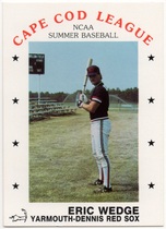 1988 P & L Promotions Cape Cod League #51 Eric Wedge