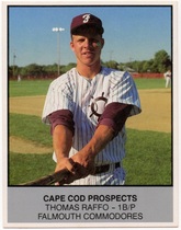 1988 Ballpark Cape Cod League Prospects #9 Thomas Raffo