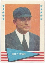 1961 Fleer Base Set #22 Billy Evans