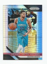 2018 Panini Prizm Prizm Hyper #44 Michael Carter-Williams