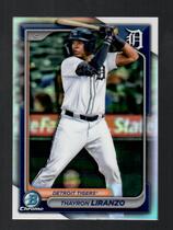 2024 Bowman Chrome Draft Refractor #BDC-4 Thayron Liranzo