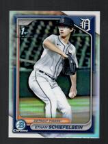 2024 Bowman Chrome Draft Refractor #BDC-7 Ethan Schiefelbein