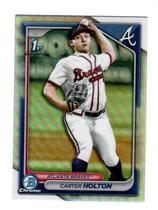 2024 Bowman Chrome Draft Refractor #BDC-74 Carter Holton