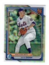 2024 Bowman Chrome Draft Refractor #BDC-101 Nate Dohm