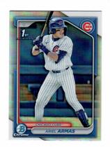 2024 Bowman Chrome Draft Refractor #BDC-109 Ariel Armas