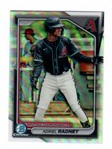 2024 Bowman Chrome Draft Refractor #BDC-136 Adriel Radney