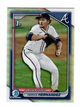 2024 Bowman Chrome Draft Refractor #BDC-145 Herick Hernandez