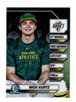 2024 Bowman Chrome Draft Bowman Draft Night #BDN-3 Nick Kurtz