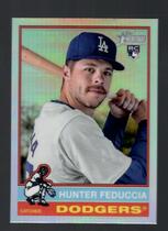 2025 Topps Heritage Chrome Refractor #277 Hunter Feduccia