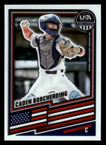 2026 Panini Prizm Stars & Stripes #64 Caden Borcherding