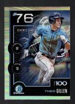 2025 Bowman Chrome Bowman Scouts Top 100 #BTP-76 Theo Gillen