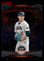 2026 Panini Prizm Stars & Stripes Fireworks #10 Trey Rangel