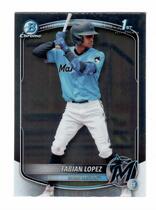 2025 Bowman Chrome Prospects #BCP-19 Fabian Lopez