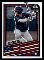 2026 Panini Prizm Stars & Stripes #16 Landon King
