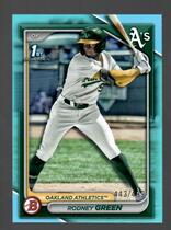 2024 Bowman Draft Sky Blue #BD-187 Rodney Green
