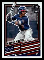 2026 Panini Prizm Stars & Stripes #5 Nathan Malone
