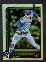 2025 Topps Update Rainbow Foil #US176 Evan Sisk