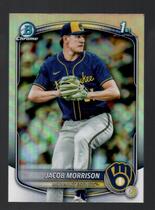 2025 Bowman Chrome Draft Refractor #BDC-42 Jacob Morrison