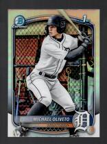 2025 Bowman Chrome Draft Refractor #BDC-156 Michael Oliveto