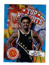2025 Topps Chrome McDonalds All American Top Recruits Blue RayWave Refractor #TP-4 Jalen Haralson