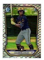 2026 Bowman Chrome Prospects Reptilian Refractor #BCP-41 Brailyn Antunez