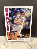 2019 Topps 1984 Topps 150th Anniversary #T84-54 Dale Murphy
