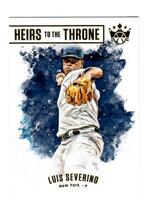 2019 Panini Diamond Kings Heirs to the Throne #9 Luis Severino|Roger Clemens