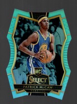 2016 Panini Select Light Blue Prizms Die Cut #128 Patrick Mccaw