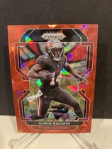 2021 Panini Prizm Prizm Red Ice #291 Chris Godwin