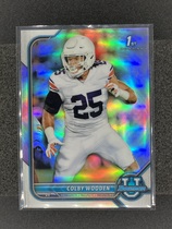 2022 Bowman University Chrome Refractor #88 Colby Wooden