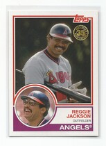 2018 Topps New Era 1983 Topps 35th Anniversary #T83-20 Reggie Jackson