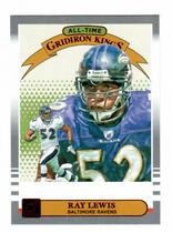 2019 Donruss All-Time Gridiron Kings #15 Ray Lewis