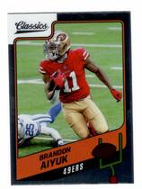 2021 Panini Classics Premium #82 Brandon Aiyuk