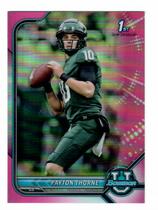 2022 Bowman University Chrome Pink Refractor #56 Payton Thorne