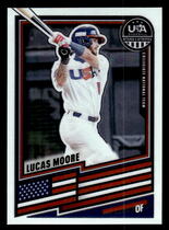 2026 Panini Prizm Stars & Stripes #195 Lucas Moore