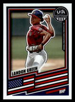 2026 Panini Prizm Stars & Stripes #51 Landon Green