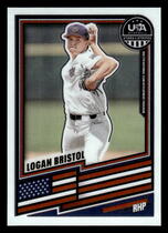 2026 Panini Prizm Stars & Stripes #164 Logan Bristol