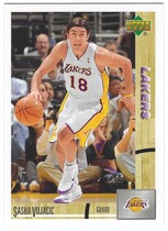 2008 Upper Deck Lineage #128 Sasha Vujacic
