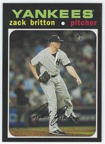 2020 Topps Heritage #460 Zack Britton