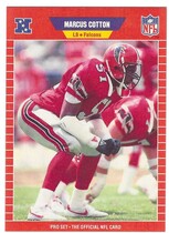 1989 Pro Set Base Set #441 Marcus Cotton