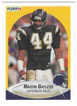 1990 Fleer Base Set #304 Martin Bayless