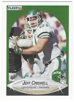 1990 Fleer Base Set #359 Jeff Criswell