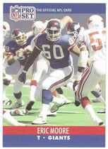 1990 Pro Set Base Set #744 Eric Moore