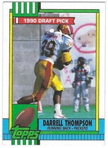 1990 Topps Base Set #155 Darrell Thompson
