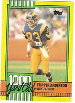 1990 Topps 1000 Yard Club #18 Flipper Anderson