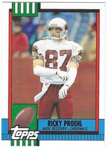 1990 Topps Traded #121 Ricky Proehl