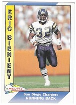 1991 Pacific Base Set #642 Eric Bieniemy