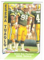 1991 Pacific Base Set #584 Esera Tuaolo