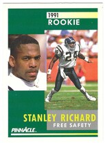 1991 Pinnacle Base Set #320 Stanley Richard